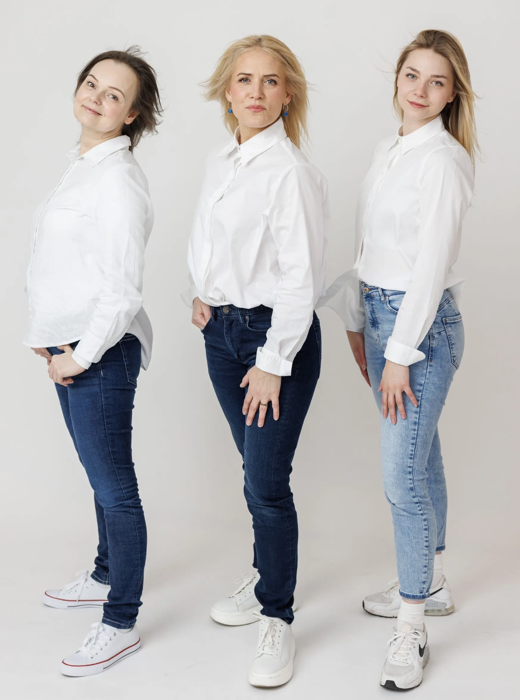 Kolm Punkti tiimiliikmed.